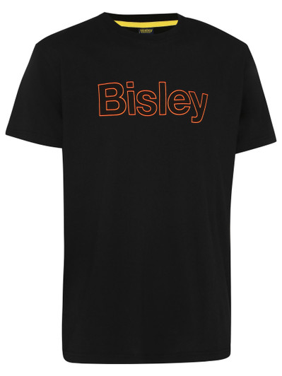 Men's Bisley Cotton Outline Logo Tee