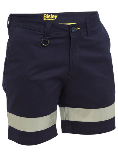 Men's Taped Stretch Cotton Drill Short Short