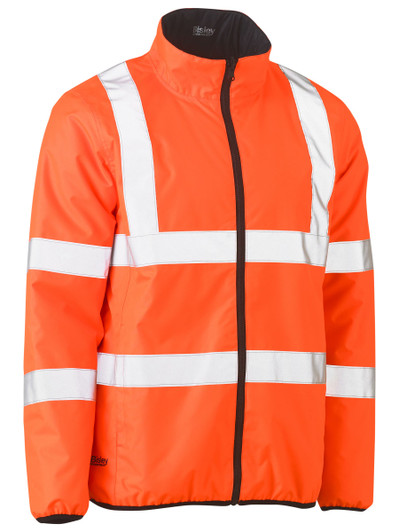 Men's Taped Hi Vis Reversible Puffer Jacket