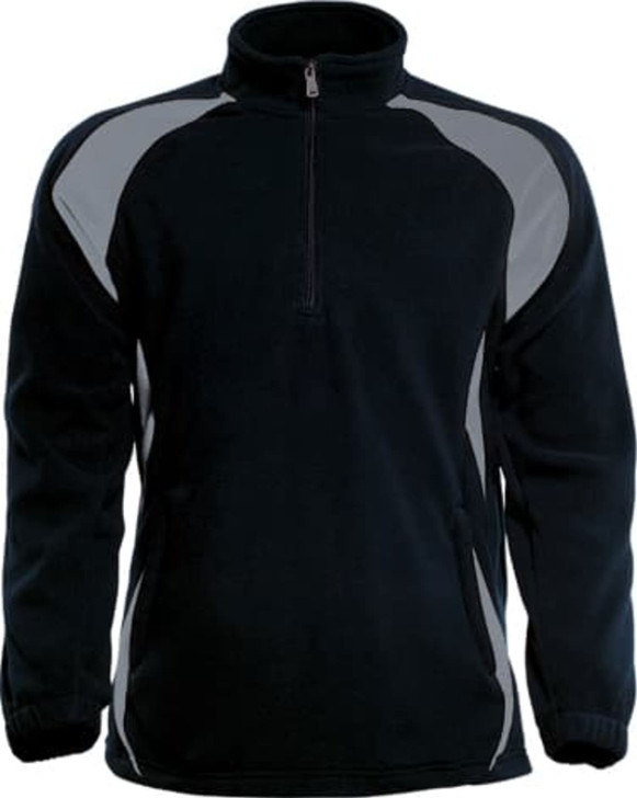 Unisex Adults 1/2 Zip Sports Pull Over Fleece