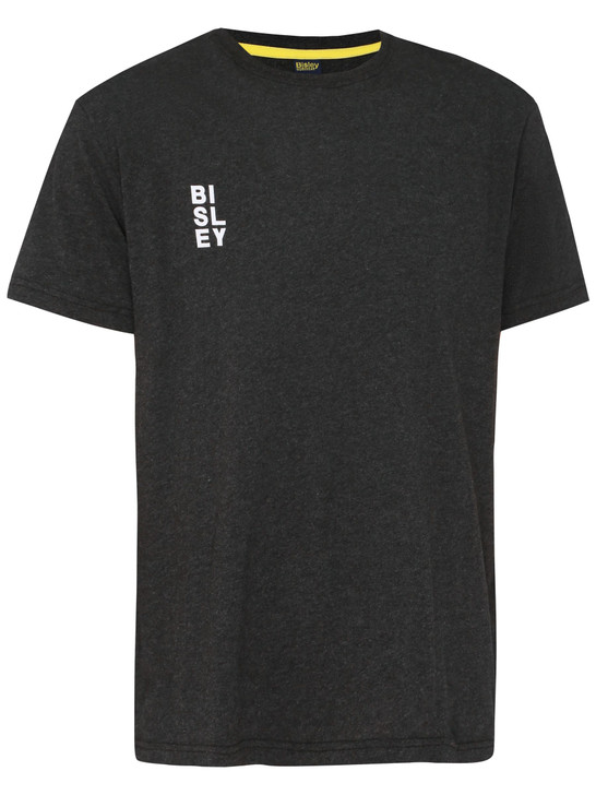 Men's Bisley Cotton Vertical Logo Tee