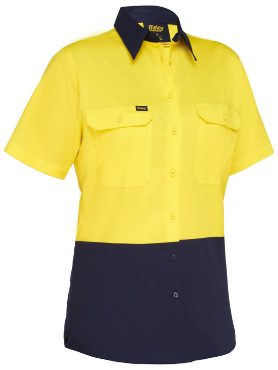 Women's Women's Cool Lightweight Hi Vis Drill Shirt