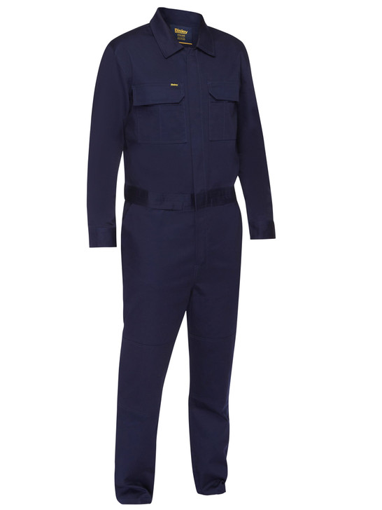 Men's Coverall with Waist Zip Opening