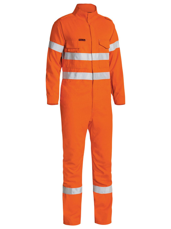 Men's TenCate Tecasafe Plus 700 Taped Hi Vis FR Vented Coverall