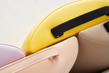 Zoom detail to show matching vinyl straps
