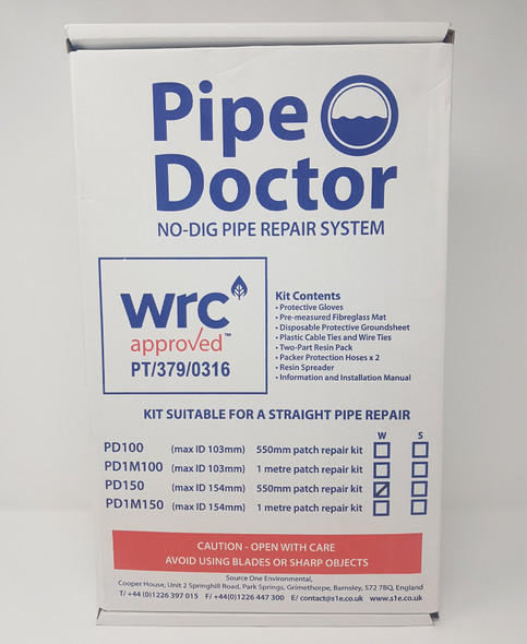 Pipe Doctor Straight Kit 104-154mm
