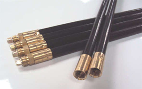 Poly Rod (Black) Lockfast - 3' long x 19 mm
