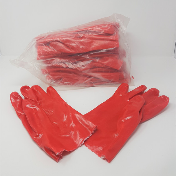 PVC Gauntlets 11" - Pack of 12 pairs