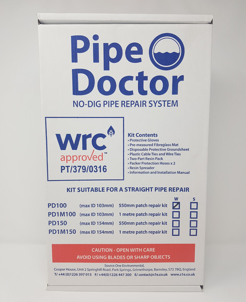 Pipe Doctor Straight Kit 70-103mm