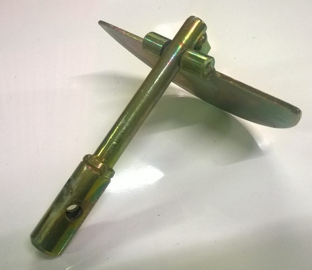 140mm Jointed Scraper for 6mm Steelkane Rods