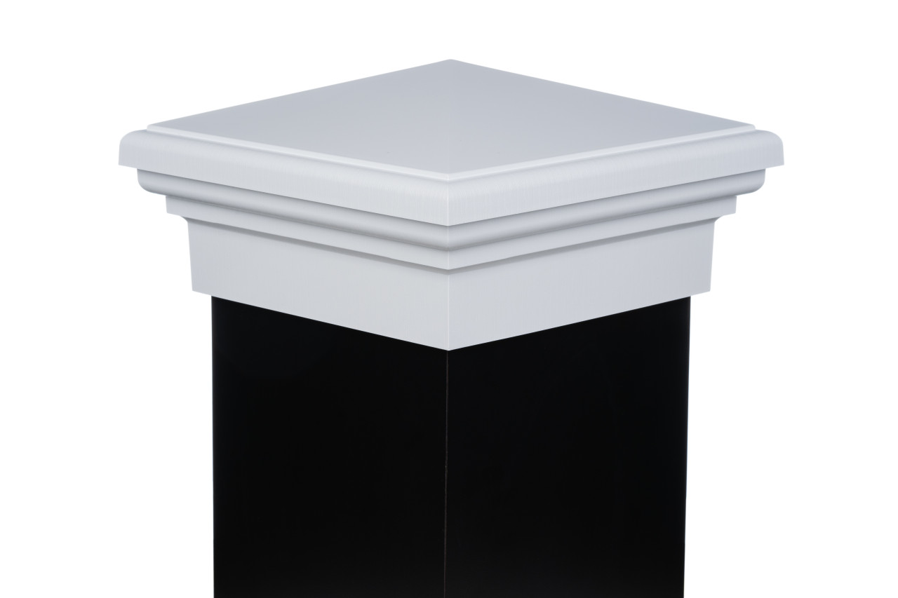8x8 Post Cap │White Pyramid │Fence Post Caps