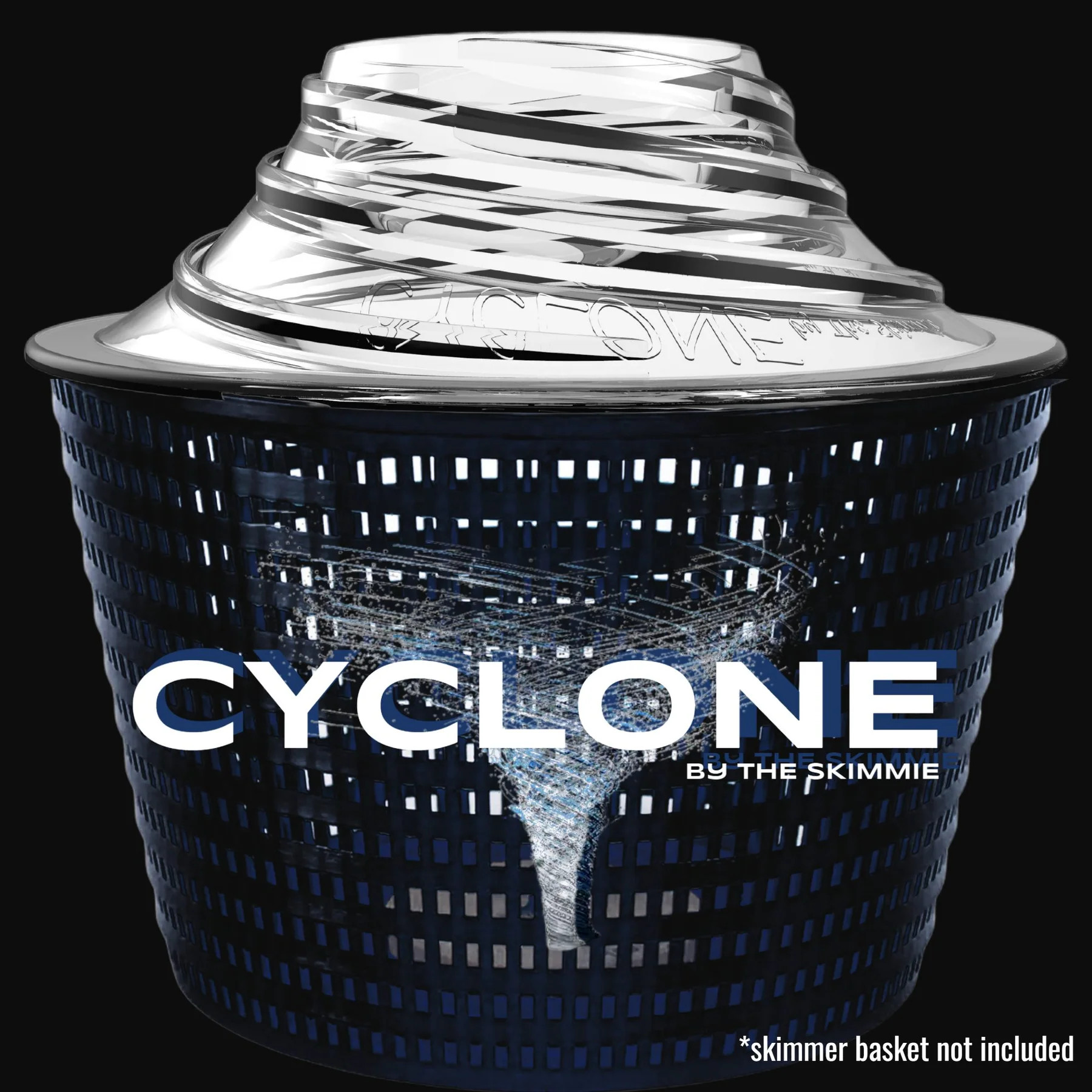 Cyclone Turbo Charges Pool Skimmer Water Flow