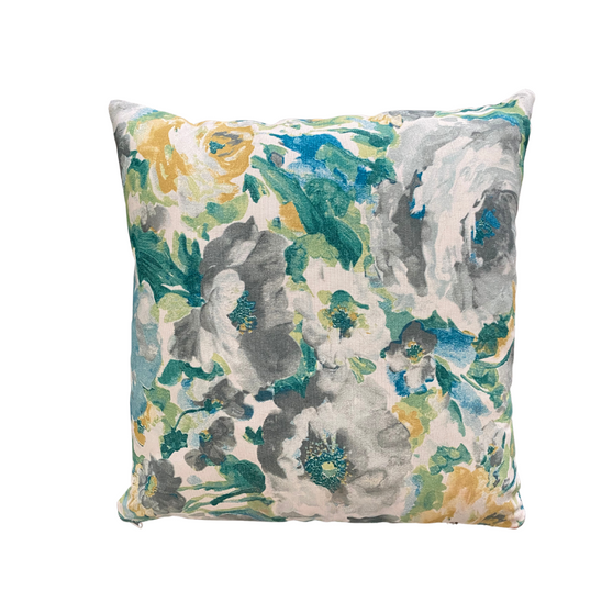 Garden Watercolor Pillow