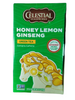 Tea, Honey Lemon Ginseng, Green, 20 Tea Bags -Té, Miel Limón Ginseng, Verde, 20 Bolsitas