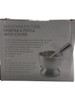 Mortar & Pestle with Cover, 18/8 Stainless Steel - Mortero con tapa, acero inoxidable 18/8