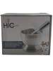 Mortar & Pestle with Cover, 18/8 Stainless Steel - Mortero con tapa, acero inoxidable 18/8
