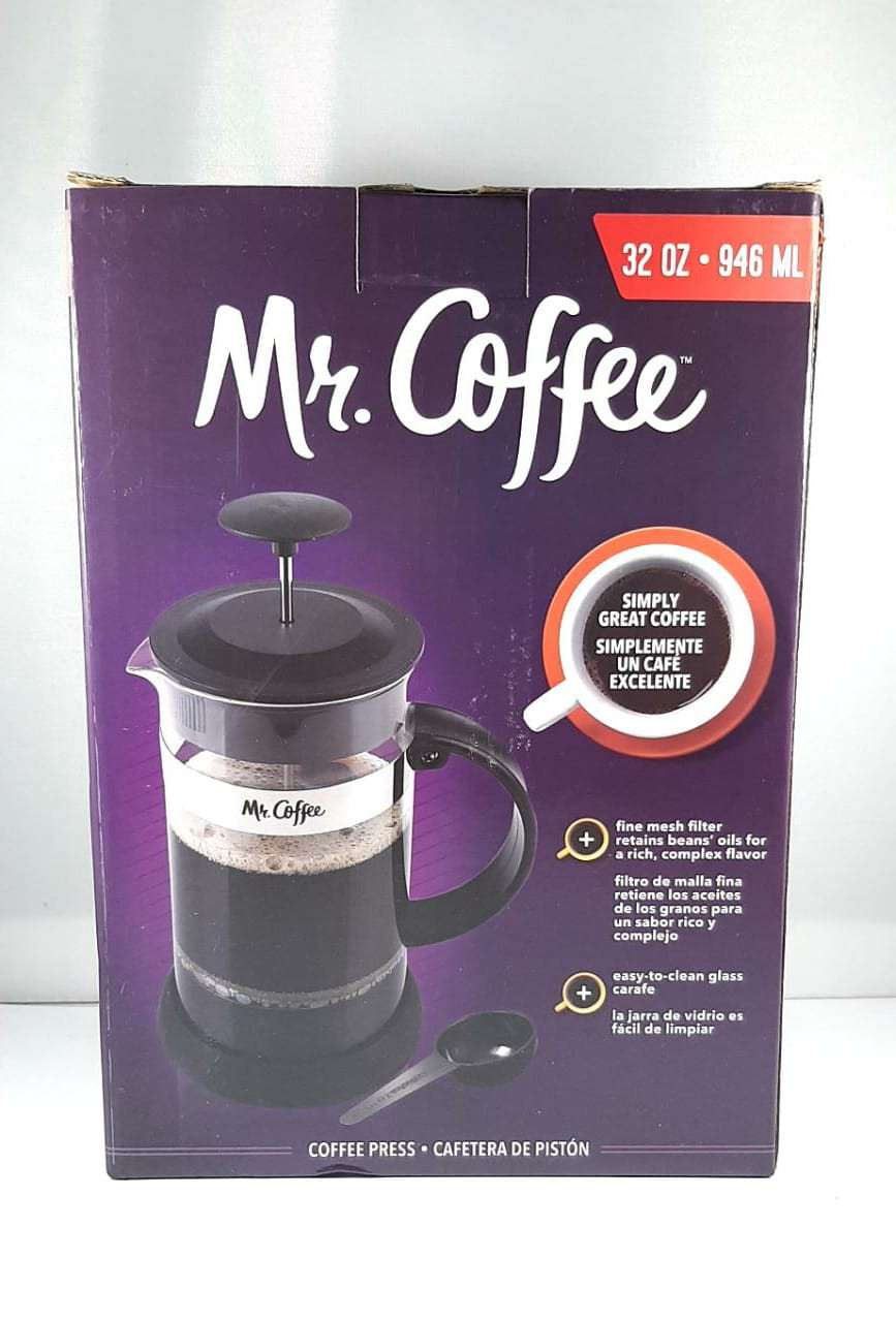 French Press Coffee Maker, 946 ML - Cafetera de Prensa Francesa, 946 ML