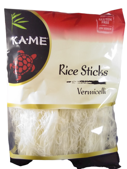 Rice Sticks, Vermicelli, Gluten Free -Palitos de Arroz, Vermicelli, Sin Gluten