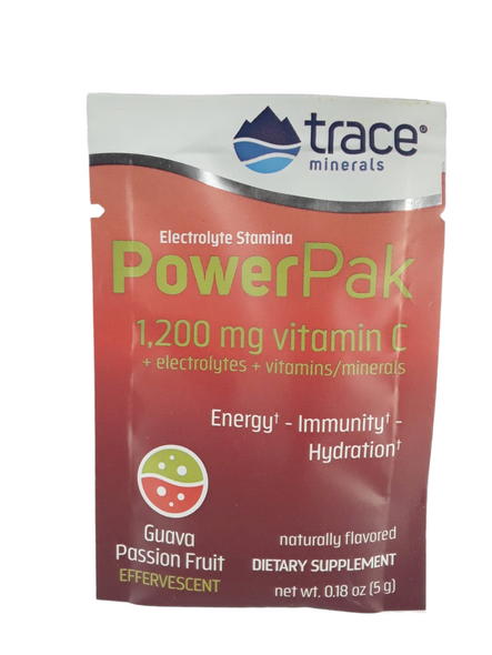 Power Pak, 1200 mg, Guava Passionfruit, 5g -Poder Pak, 1200 mg, Guayaba Pasionaria, 5g