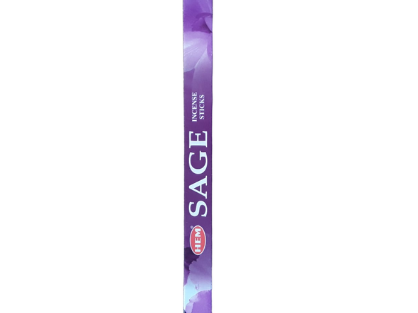 Incense, Sage, 8 Sticks -Incienso, Salvia, 8 Varillas