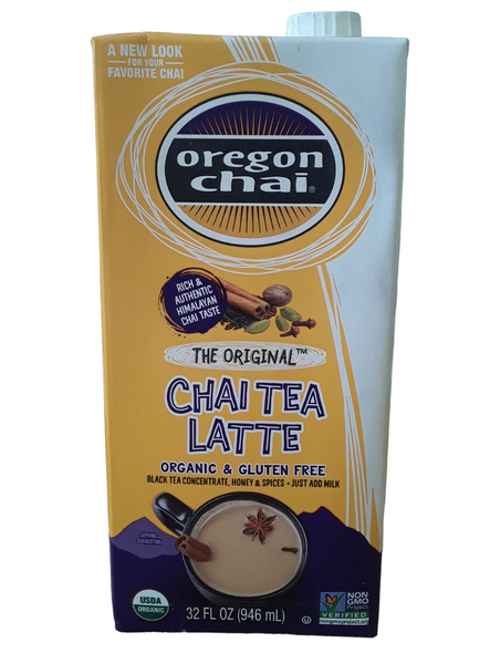 Chai Tea Latte, Organic, 32 fl oz. - Te, Chai Latte, Organico, 32 onza