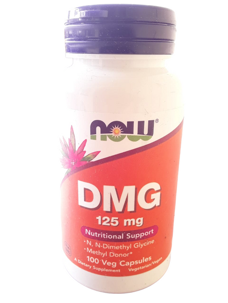 DMG, 125 mg, 100 Veggie Capsules -DMG, 125 mg, 100 Cápsulas Vegetales