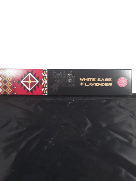 Incense, White Sage & Lavender -Incienso, Salvia Blanca y Lavanda