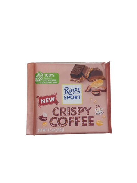 Chocolate Bar, Crispy Coffee - Barrita de Chocolate, Café Crujiente Chocolate Bar, Crispy Coffee - Barrita de Chocolate, Café Crujiente