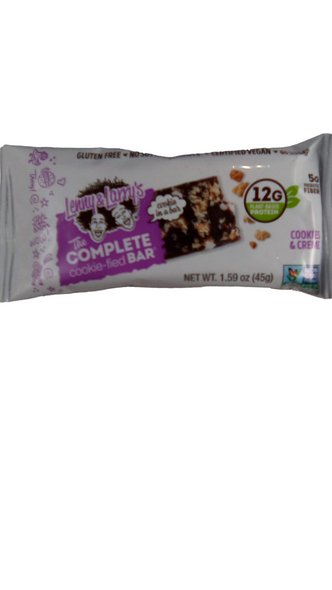 Cookie Bar, Cookies & Cream - Barra de Galleta, Galletas y Crema