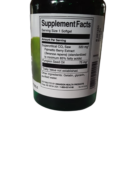 Saw Palmetto, Maximum Strength, 60 Softgels - Saw Palmetto, Máxima Potencia, 60 Cápsulas