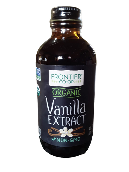 Vanilla Extract, Organic, 4 fl oz. -Extracto de Vainilla, Orgánica, 118 ML