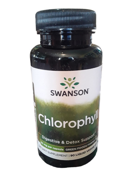 Chlorophyll, 50mg, 90 Liquid Veggie Capsules
