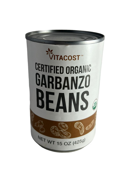 Garbanzo Beans, Organic, 15 oz - Frijoles de Garbanzo, Organico, 425g