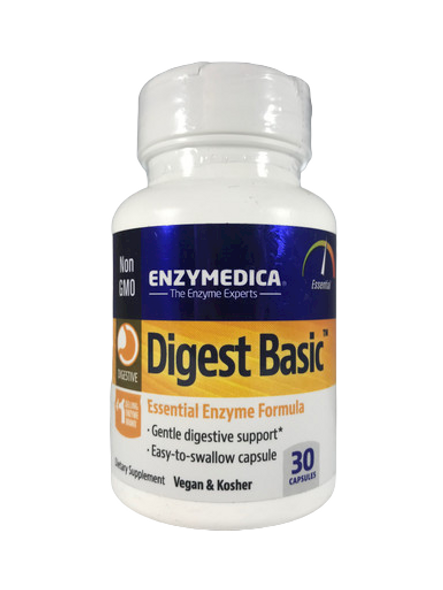 Digest Basic, Enzyme Formula, 30 Vegan Capsules - Digest Basic, fórmula enzimática, 30 Cápsulas Veganas