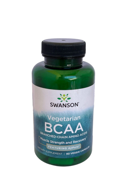 Branched Chain Amino Acids, 90 Veggie Capsules - Aminoácidos de Cadena Ramificada, 90 Cápsulas Vegetales