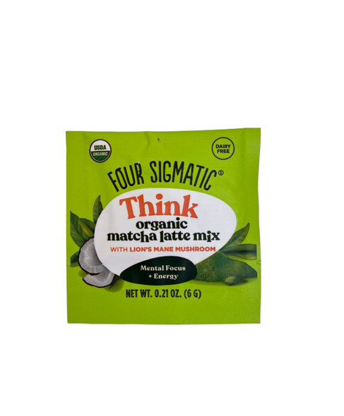 Matcha Latte, with Lions Maine, Organic, 6g - Matcha Latte, con Maine de León, Orgánico, 6g