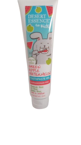 Toothpaste, Children's, Green Apple Watermelon, 133g -Dentífrico, Niños, Sandía Manzana Verde, 133g