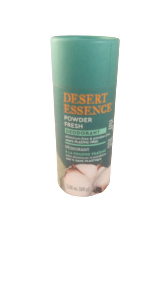 Deodorant, Powder Fresh, Plastic Free-Desodorante, Polvo Fresco, Sin Plástico