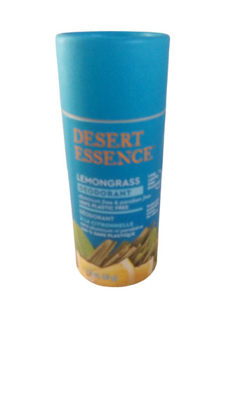 Deodorant, Lemongrass, Plastic Free -Desodorante, Lemongrass, Sin Plástico