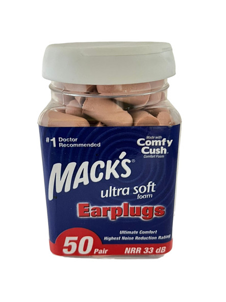 Earplugs, Ultra Soft, 50 Pair -Tapones para los Oídos, Ultra Suaves, 50 Pares
