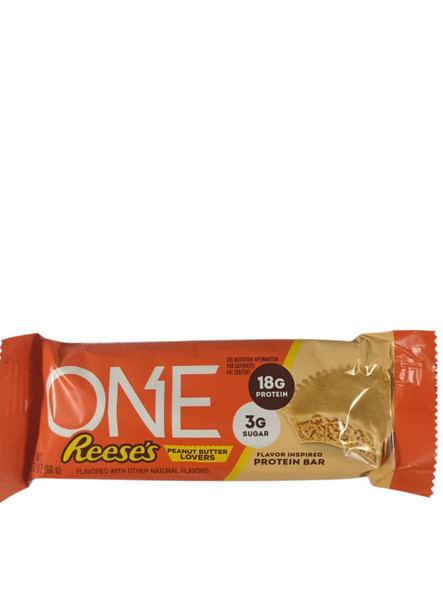 Protein Bar, Reese's, 18g Protein, 3g Sugar, 2.12 oz -Barrita de proteína, Reese's, 18g Proteína, 3g Azúcar, 2.12 oz