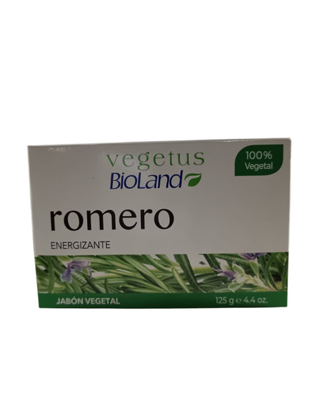 Soap, Rosemary Energizing, 4.4 oz - Jabon, Romero Energizante, 125g