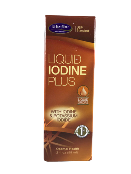 Iodine Plus, Liquid, 2 fl oz. - Iodine Plus, líquido, 2 fl oz.