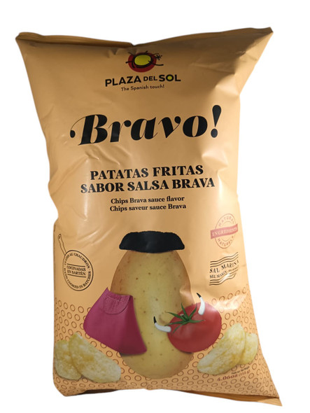 Potato Chips, Salsa Brava -Patatas Fritas, Salsa Brava