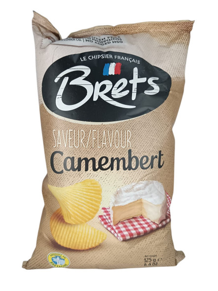 Potato Chips, Camembert, 125g -Patatas Fritas, Camembert, 125g