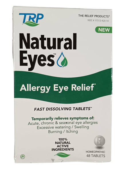 Allergy Eye Relief, 48 Tablets -Alivio Ocular Alérgico, 48 Tabletas