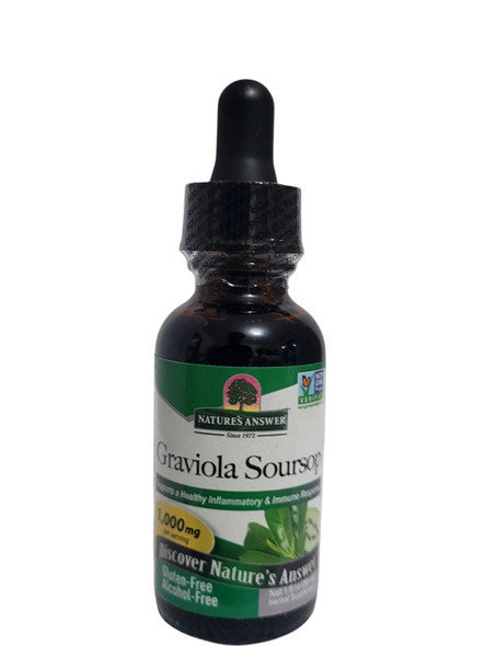 Graviola Soursop Extract, Alcohol Free, 1 fl oz - Extracto de Guanabana, sin alcohol, 1 fl oz Graviola Soursop Extract, Alcohol Free, 1 fl oz - Extracto de Guanabana, sin alcohol, 1 fl oz