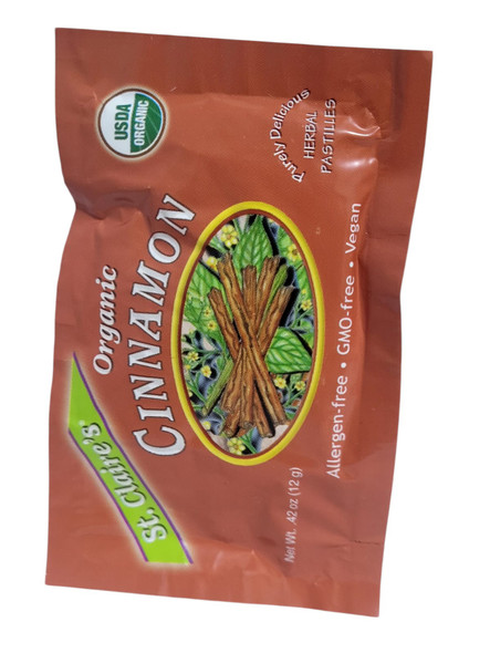 Cinnamon Pastilles, Organi, 14.5g - Pastillas de Canela, Organico, 14,co5 g - Cinnamon Pastilles, Organi, 14.5g - Pastillas de Canela, Organico, 14,co5 g -