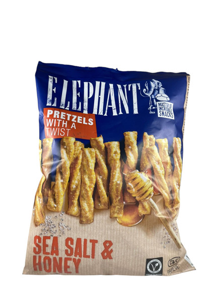 Pretzels, Sea Salt & Honey -Pretzels, Sal de Mar y Miel