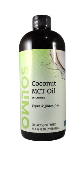 Coconut MCT Oil, Unflavored, 32 fl oz -Aceite MCT de Coco, sin sabor, 946ml